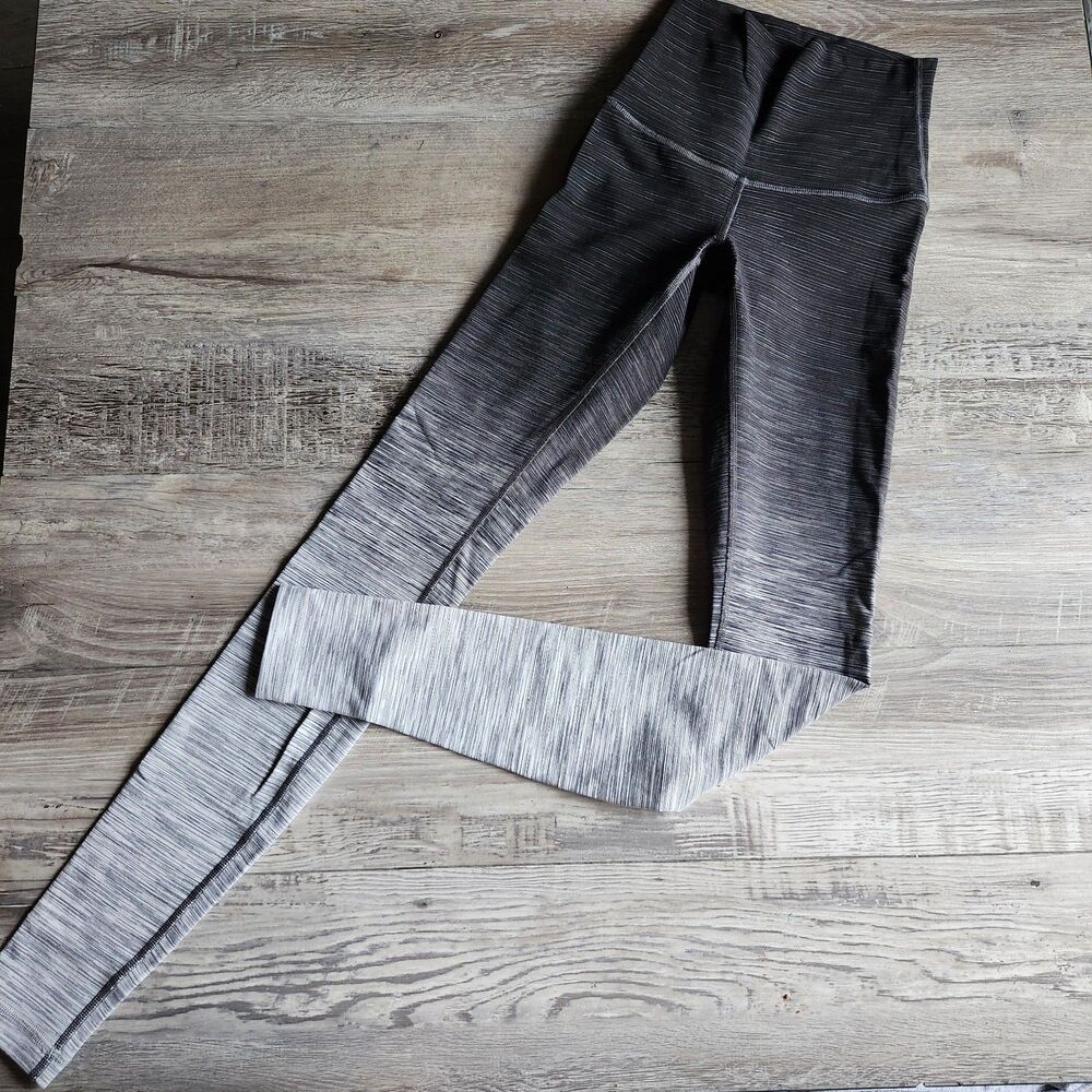 (4) Lululemon WU high rise leggings
